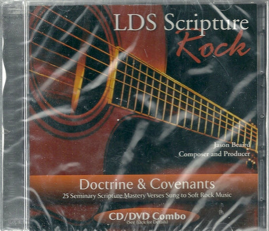 LDS SCRIPTURE ROCK Doctrine and Covenants CD/DVD combo - 2234