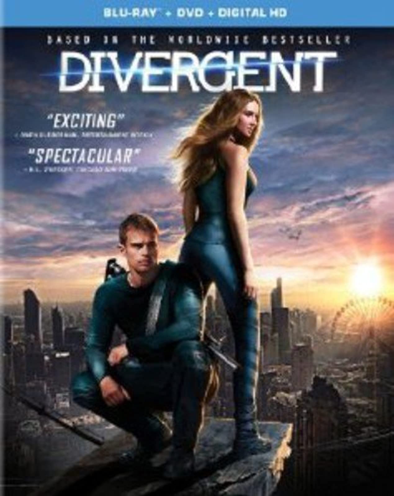 Divergent [Blu-ray + DVD + Digital HD] - 9179