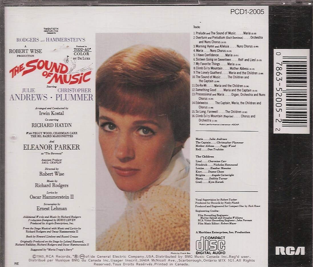 The Sound of Music (An Original Soundtrack Recording) - 9236
