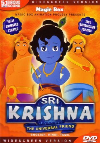 Sri Krishna "The Universal Friend" Animated Stories (English, Hindi, Tamil) - 6627