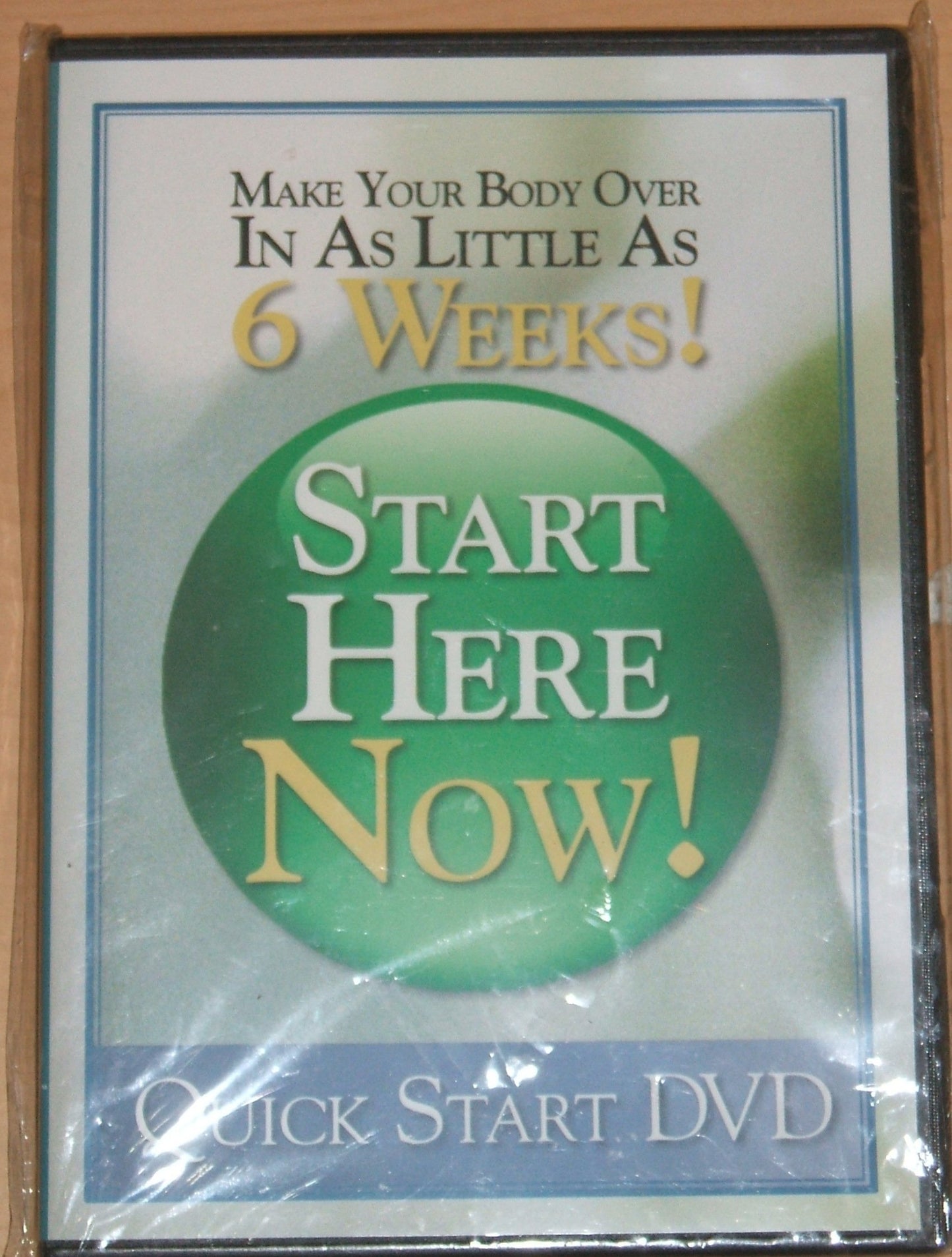 6 WEEK BODY MAKEOVER: PLAY ME NOW! START HERE NOW! QUICK START DVD - 1537