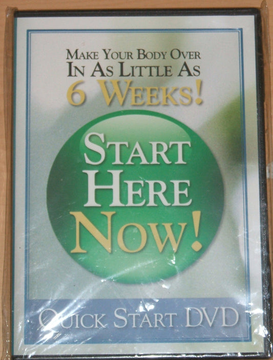 6 WEEK BODY MAKEOVER: PLAY ME NOW! START HERE NOW! QUICK START DVD - 1537