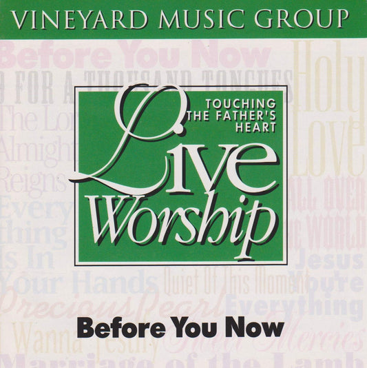 Touching the Father's Heart 23: Live Worship: Before You Now - 7237