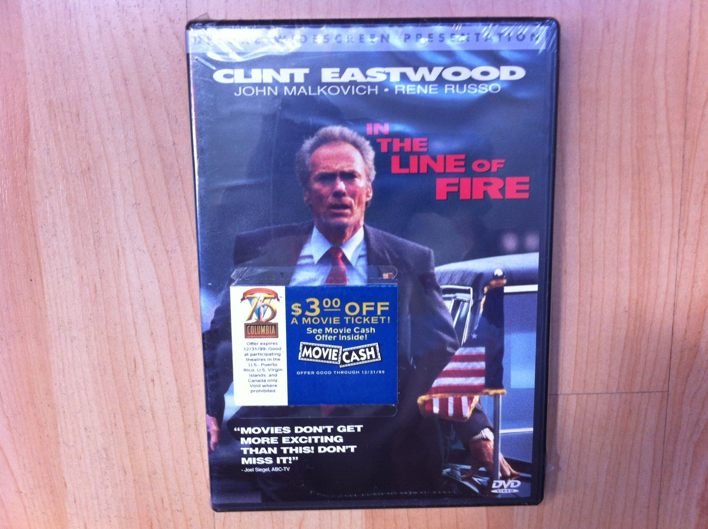 In the Line of Fire [DVD] - 1698