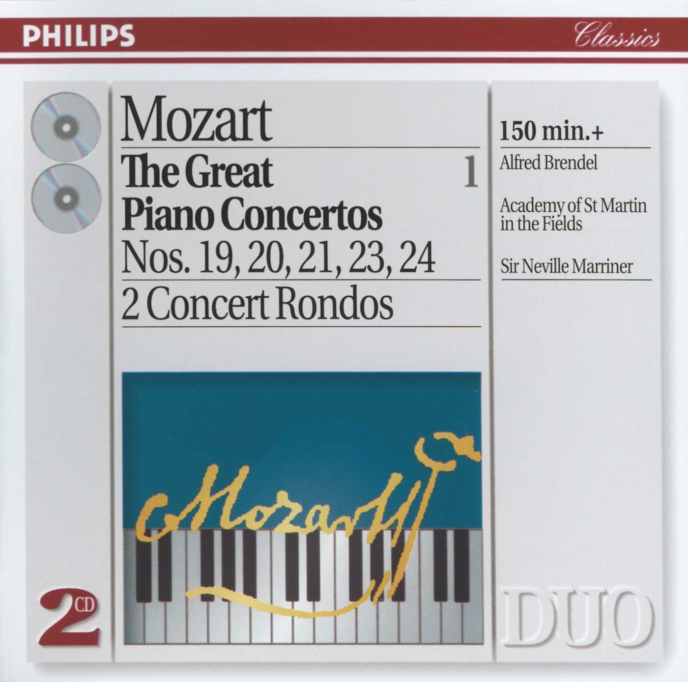 Mozart: Great Piano Concertos Vol. 1, Nos. 19 20 21 23 24 - 1899