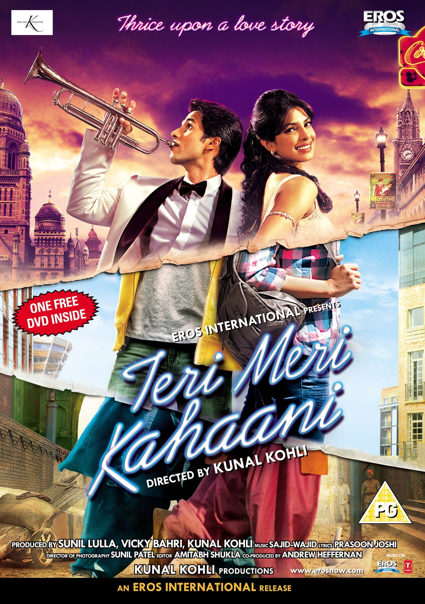 Teri Meri Kahaani (Bollywood DVD With English Subtitles) - 2465
