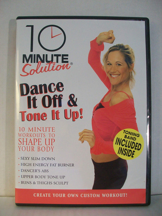 10 Minute Solution: Dance It Off & Tone It Up Kit w/ Bands - 1227