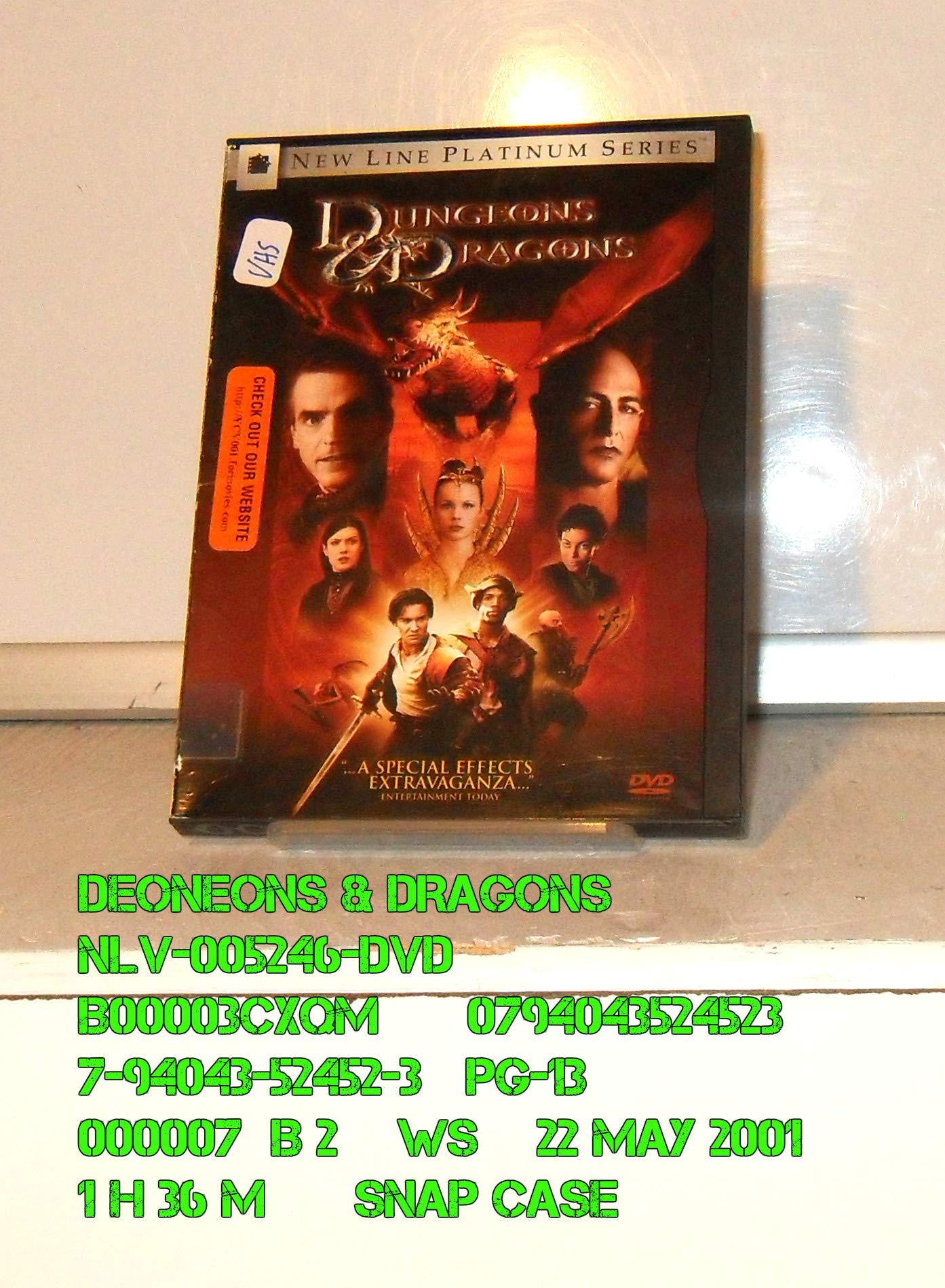 Dungeons & Dragons (New Line Platinum Series) - 9103