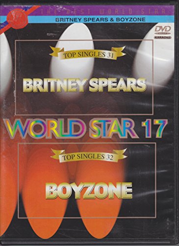 DVD KARAOKE WORLD STAR VOL.17 "Britney Spears & Boyzone" (All) - 9329