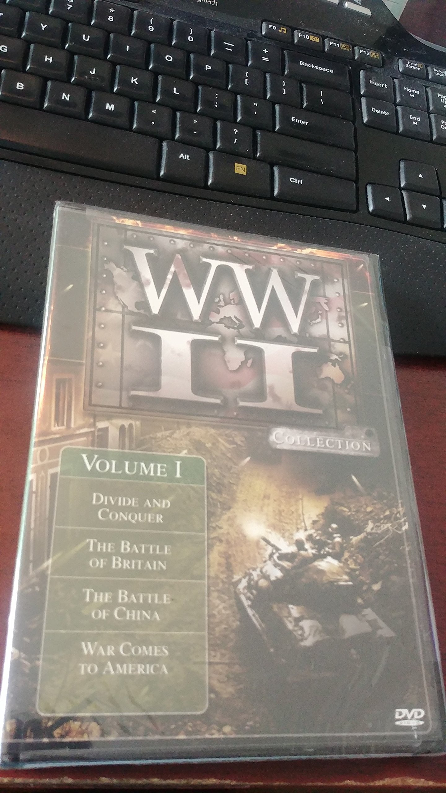 World War II WWII Collection Volume I DVD (Divide and Conquer/Battle of Britain/Battle of China/War Comes to America) - 2368