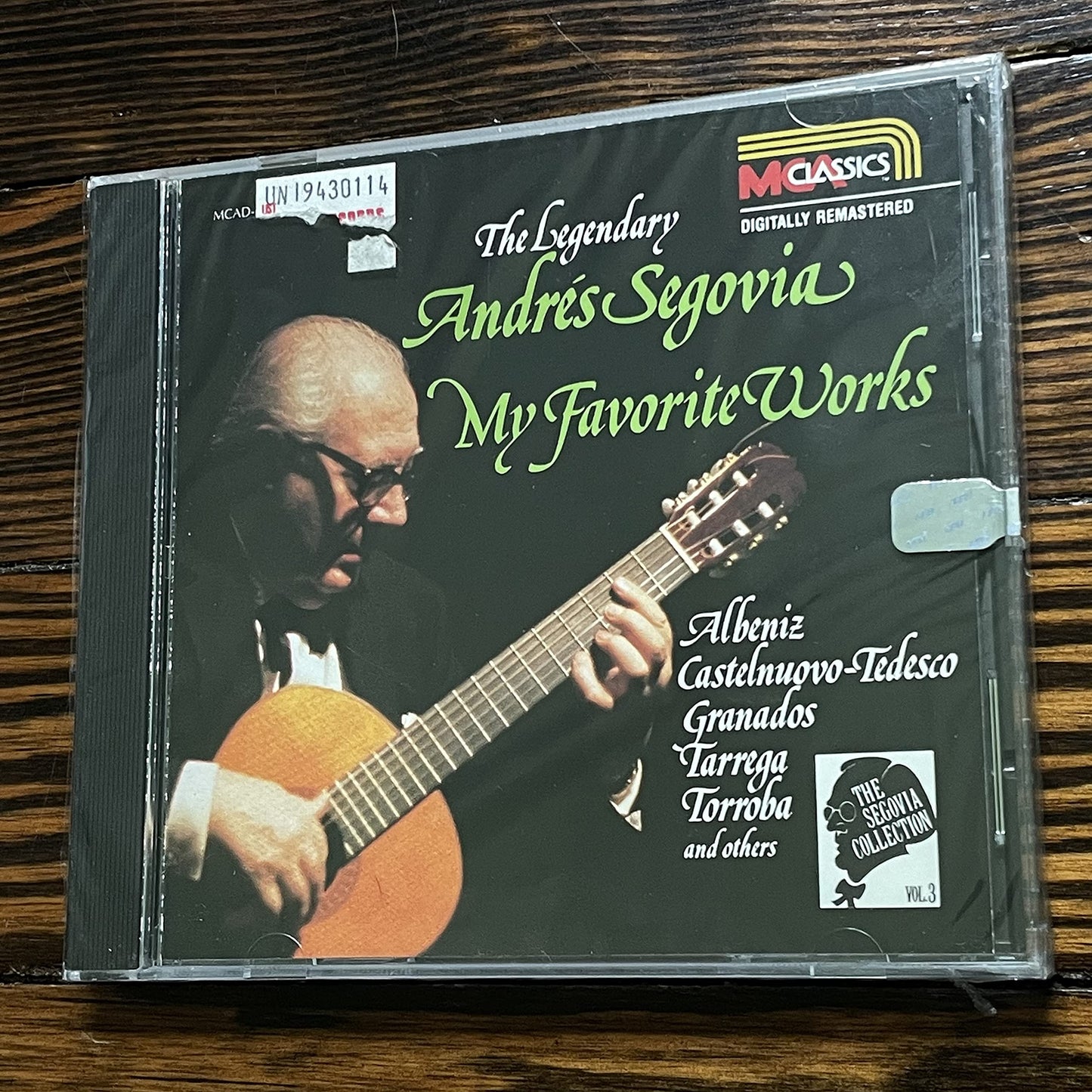 The Legendary Andrés Segovia: My Favorite Works - 4326
