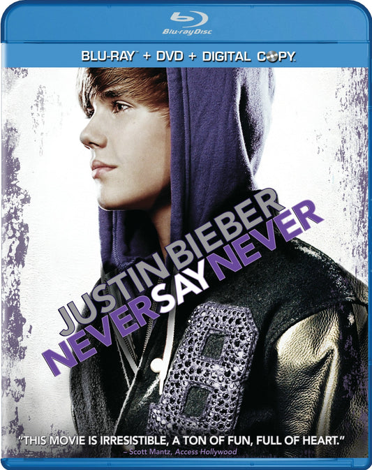 Justin Bieber: Never Say Never (Two-Disc DVD/Blu-ray Combo) - 5793