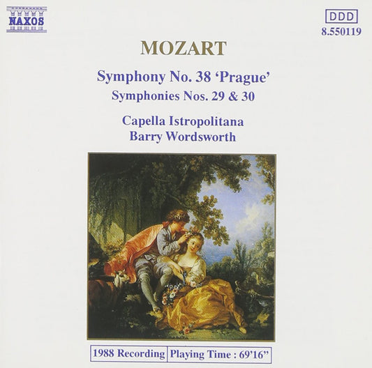 Mozart: Symphonies 29, 30 & 38 - 7068