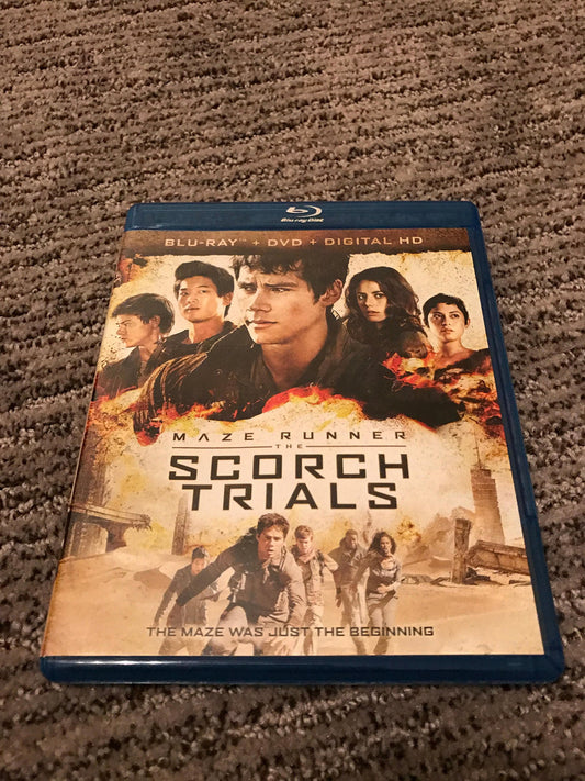 Maze Runner: The Scorch Trials Blu-Ray + DVD + DHD - 9043