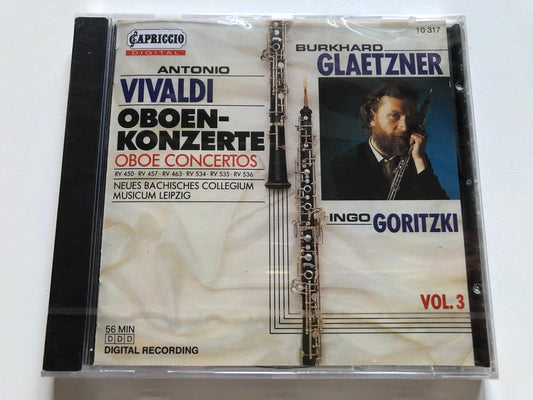 Vivaldi: Oboe Concertos, Vol. 3 / Glaetzner - 191