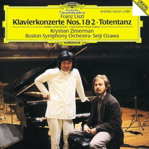 Franz Liszt Klavierkonzerte Nos.1&2. Totentanz by Zimerman, Ozawa, Boston Symphony Orch. (1990) Audio CD - 5507