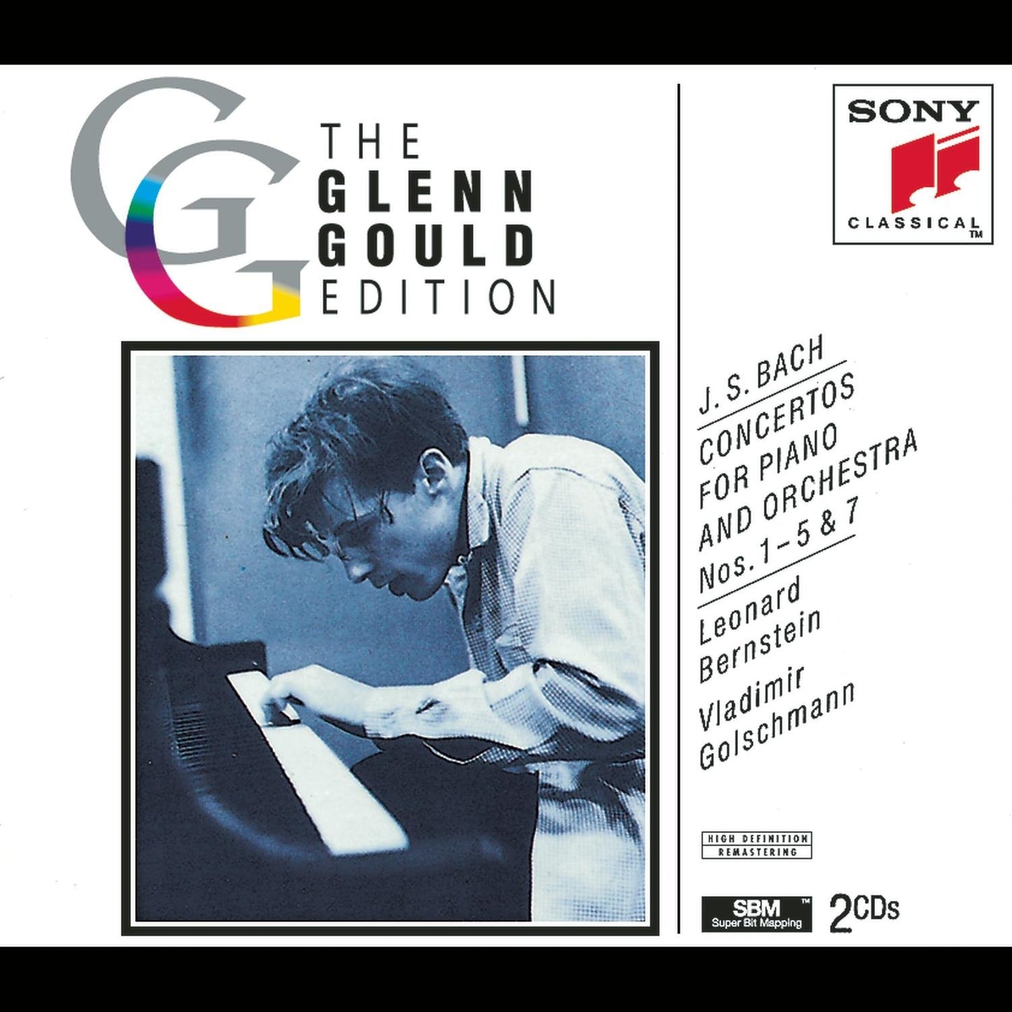 Bach: Concertos for Piano and Orchestra Nos. 1-5 & 7 (The Glenn Gould Edition) - 1096