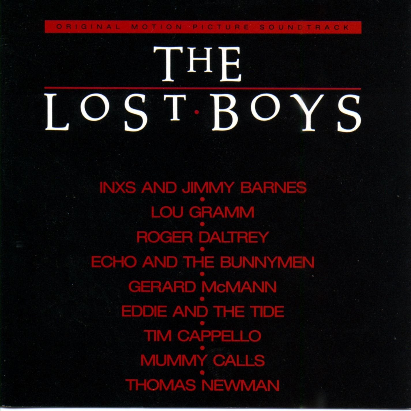 The Lost Boys Original Motion Picture Soundtrack - 4533