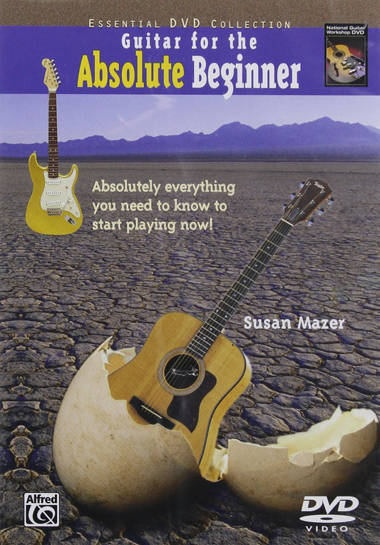 Guitar for the Absolute Beginner, Bk 1: Absolutely Everything You Need to Know to Start Playing Now!, DVD - 4181