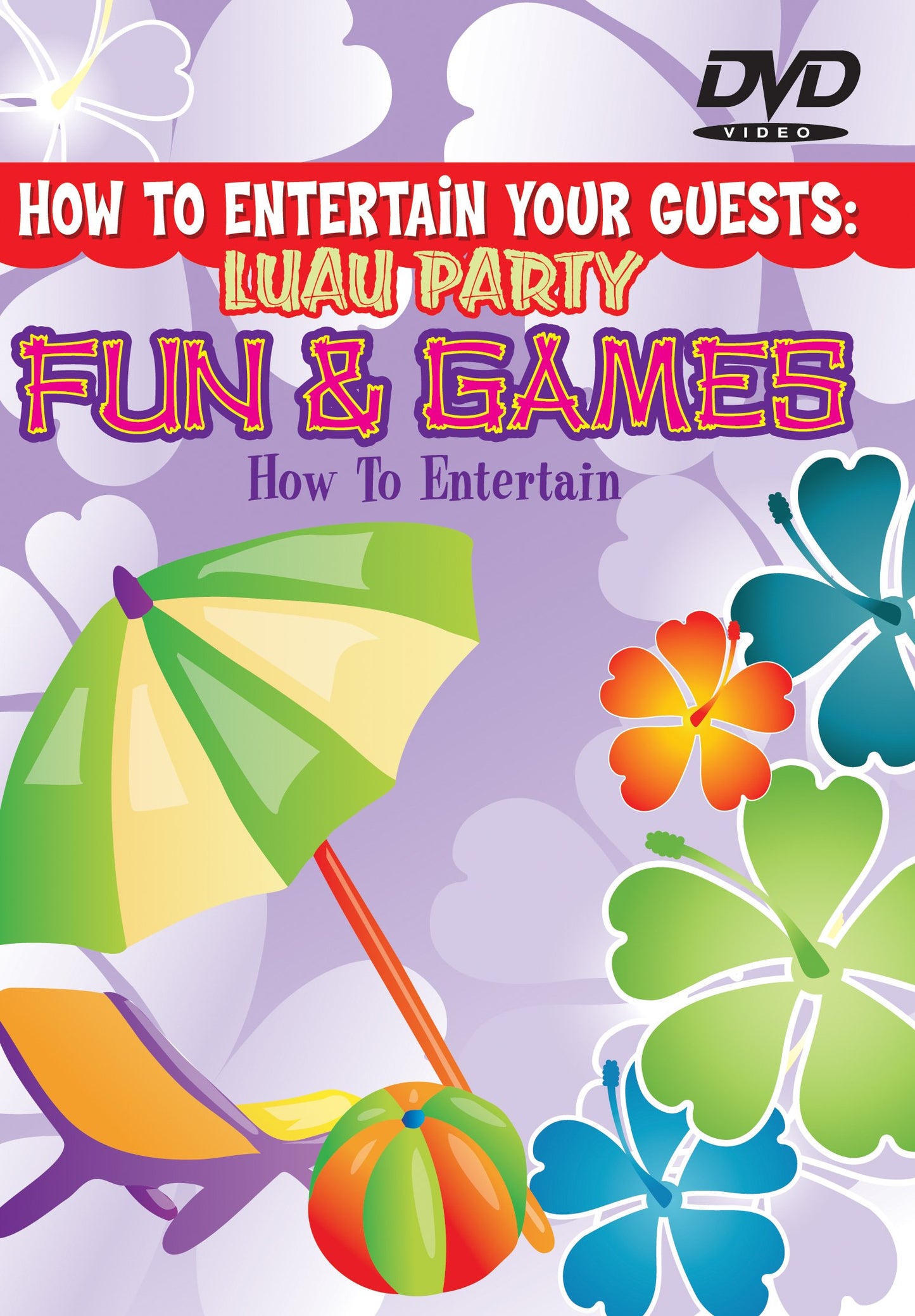 How To Entertain Your Guests / Luau Party / Fun & Games - 8060