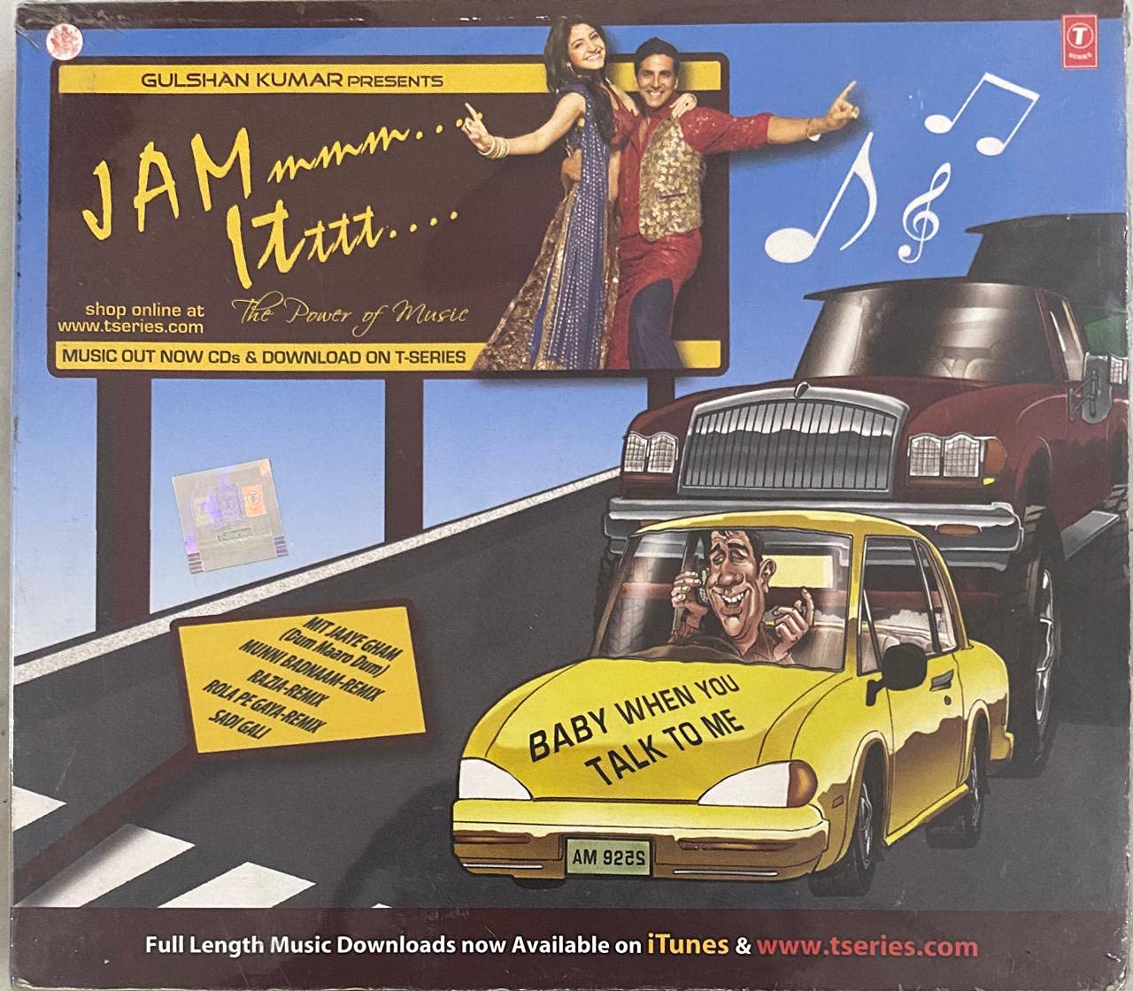 Jam mmm Itttt.. The Poer of Music [Cd] Compilation of 2011 Bollywood Hit Songs - 7947