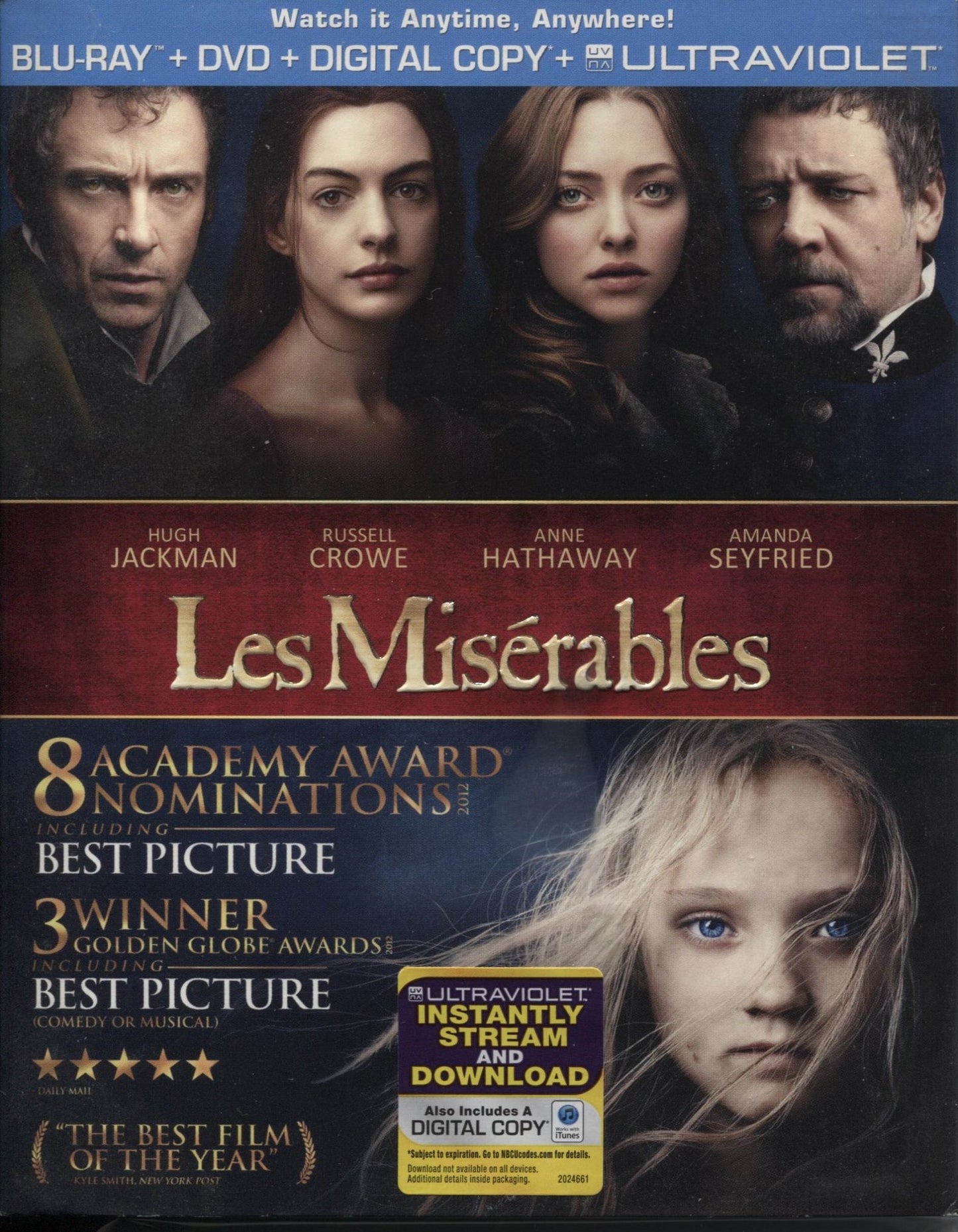 Les Misérables (2012) [Blu-ray] - 3246