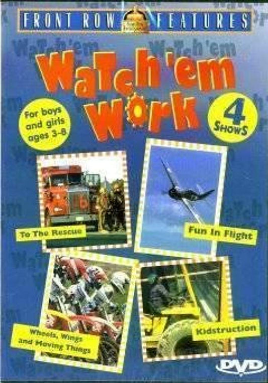 Watch 'em Work (To the Rescue / Fun in Flight / Wheels, Wings and Moving Things / Kidstruction) - 6120