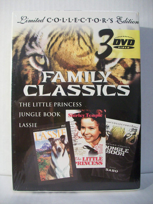 Family Classics: The Painted Hills/The Little Princess/The Jungle Book [DVD] - 239