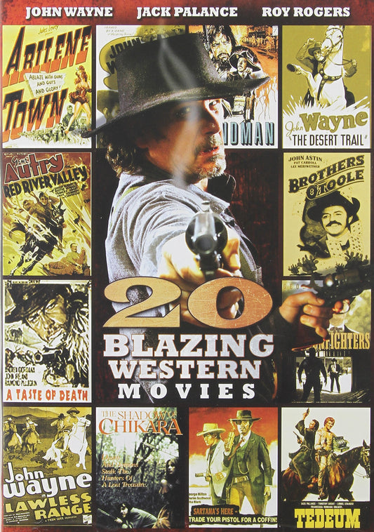 20 Blazing Western Movies - 7019