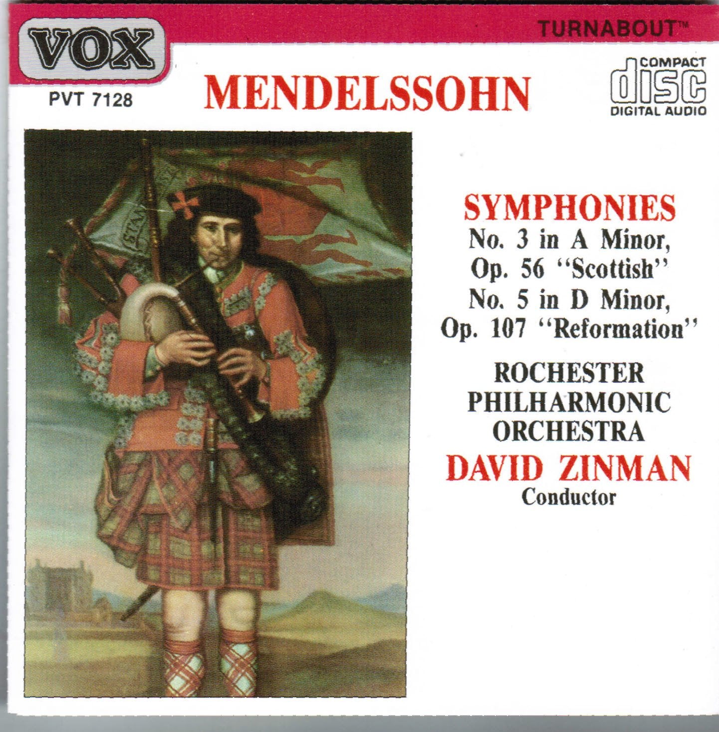 Symphonies Nos. 3 "Scottish" & 5 "Reformation" - 3850