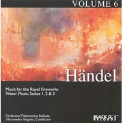 Handel: Music for the Royal Firewoks-Water Msuic, Stes 1,2 & 3 - 4268