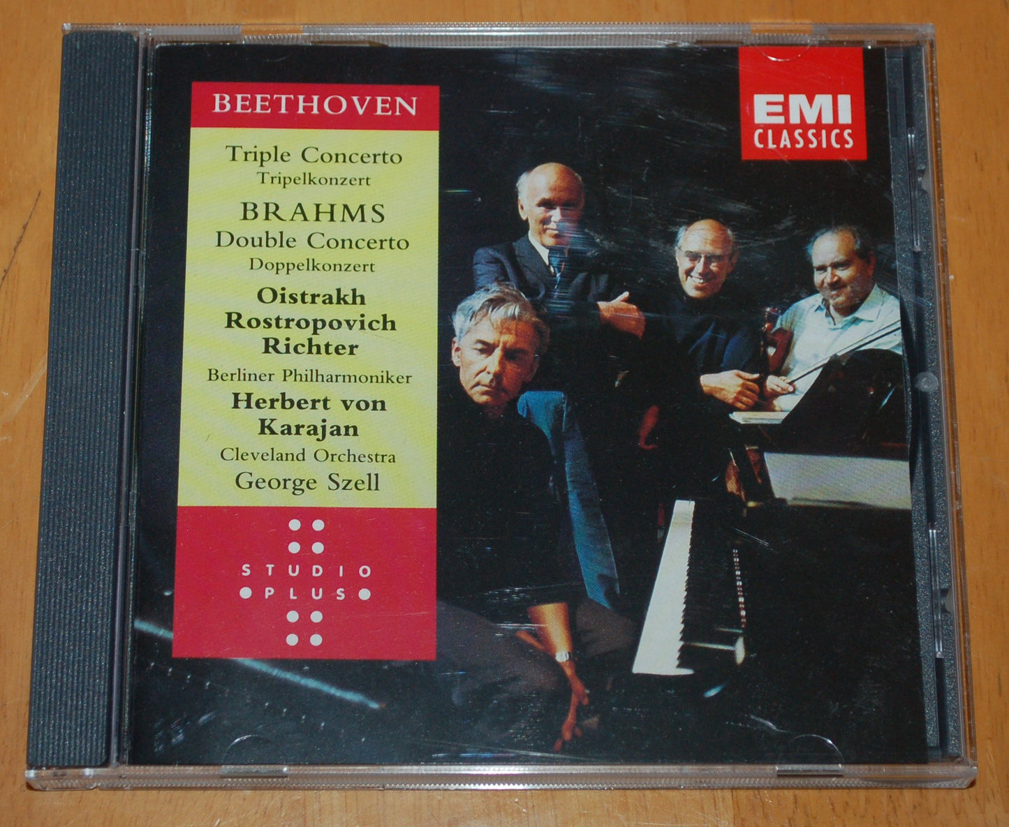 Beethoven: Triple Concerto / Brahms: Double Concerto - 9022