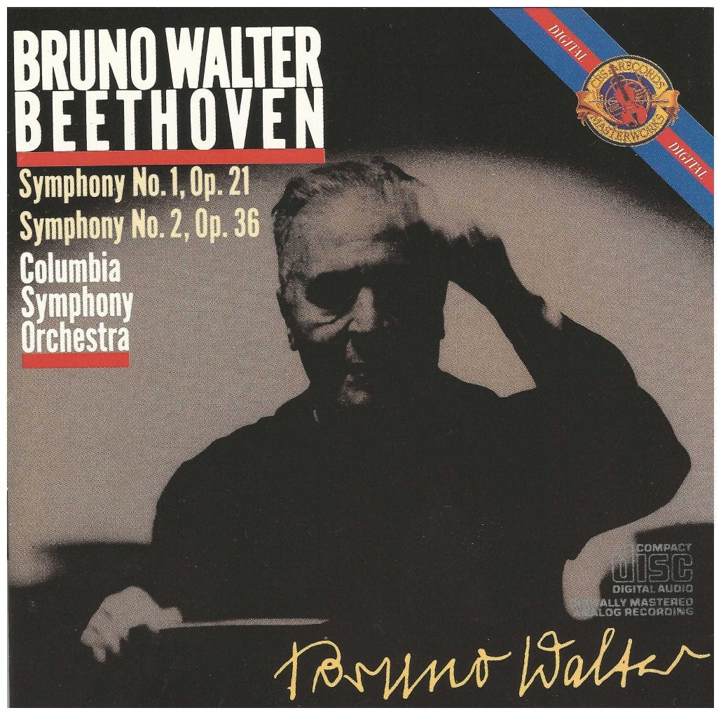 Bruno Walter: Beethoven Symphony No. 1, Op. 21 / Symphony No. 2, Op. 36 - 7873