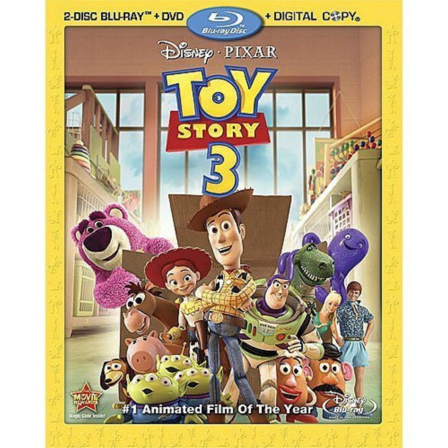 Toy Story 3 (Four-Disc Blu-ray/DVD Combo + Digital Copy) - 7352
