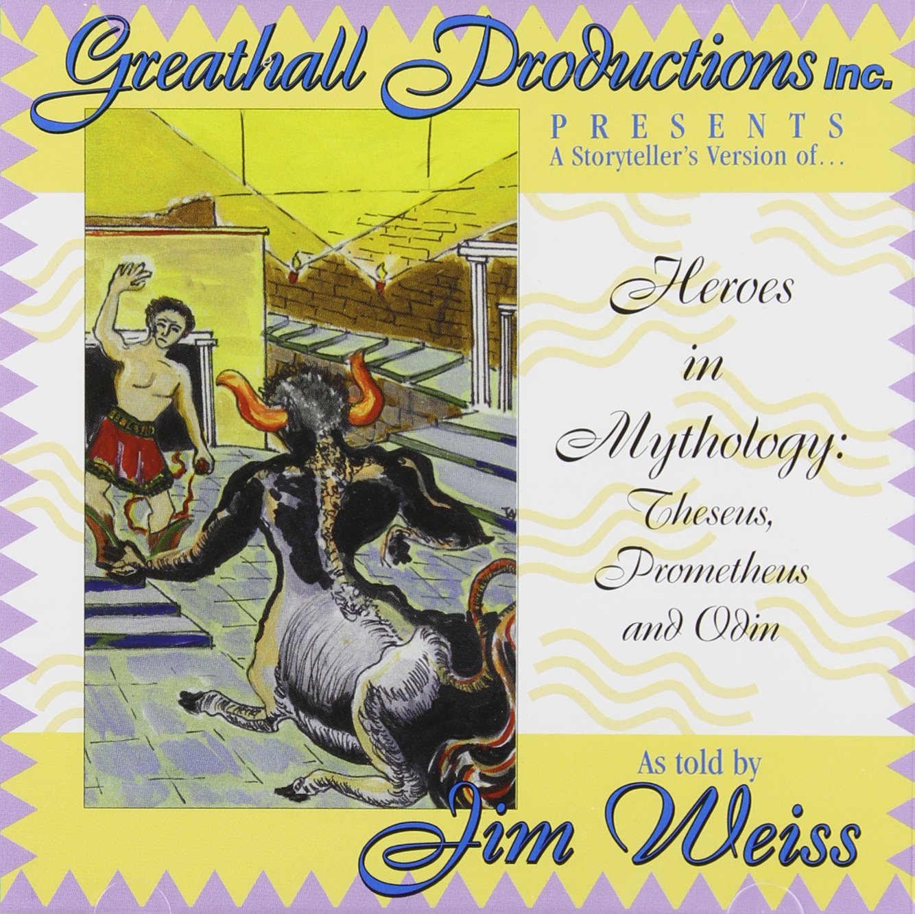 Heroes in Mythology: Theseus, Prometheus, Odin (A Storyteller's Version Series) (A Storyteller's Verion Series) - 4657