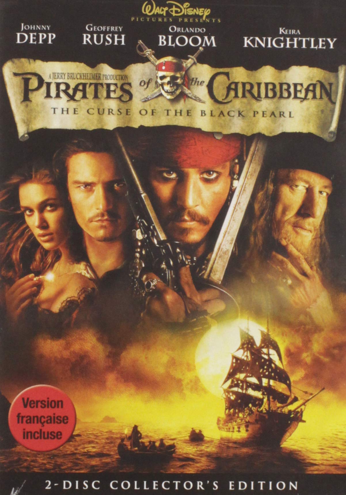 Pirates of the Caribbean: The Curse of the Black Pearl (Two-Disc Collector's Edition) - 4004