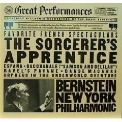 Leonard Bernstein / New York Philharmonic / Dukas Sorcerer's Apprentice / Saint-Saens Danse Macabre, Op. 40 / Chabrier Espana / Ravel Pavane / Offenbach: Orpheus Overture - 6365