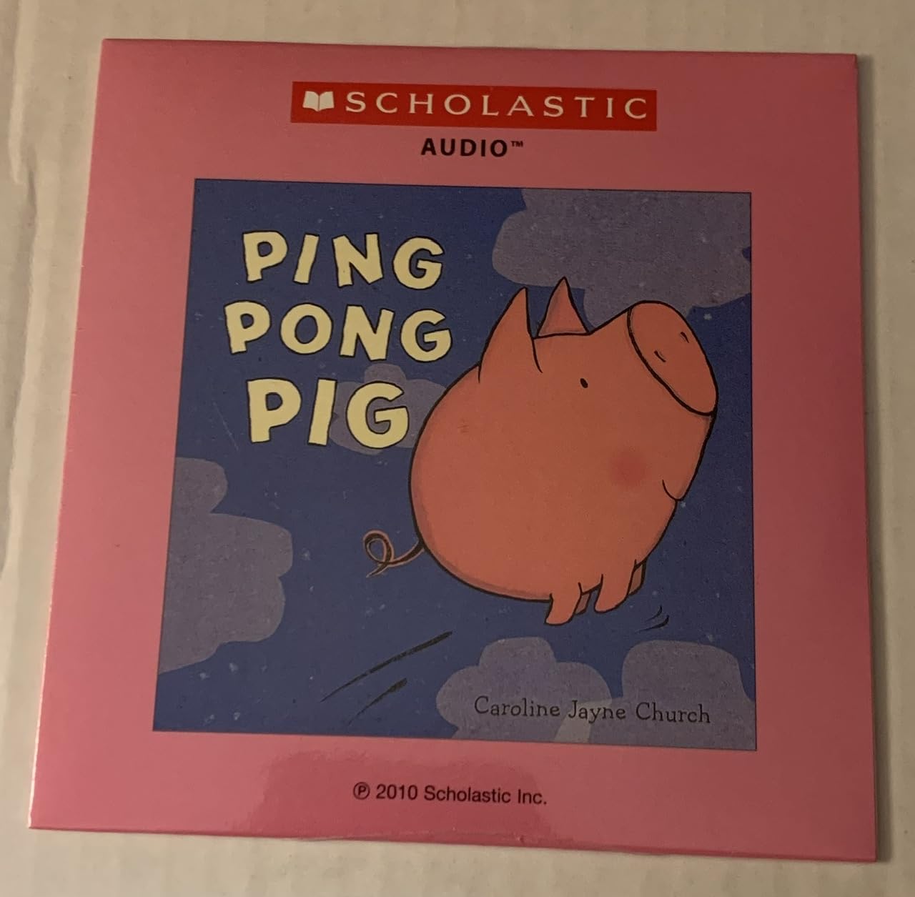Scholastic Book on CD - PING PONG PIG by Caroline Jayne Church - 5637