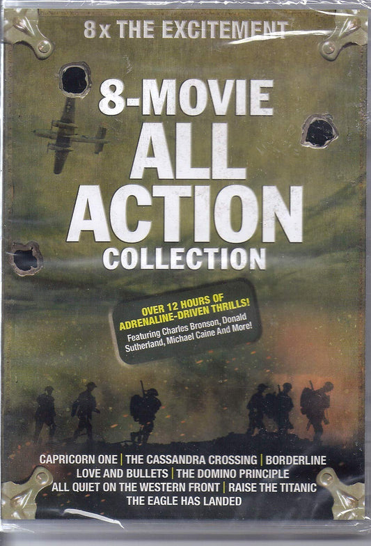 8 ALL ACTION FILM CL DVD WMT - 1217