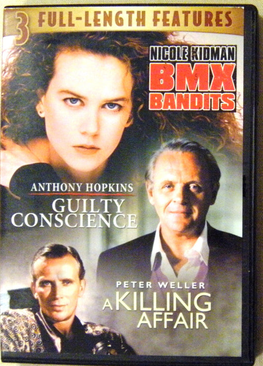 3 Full-Length Features: BMX Bandits / Guilty Conscience / A Killing Affair - 719
