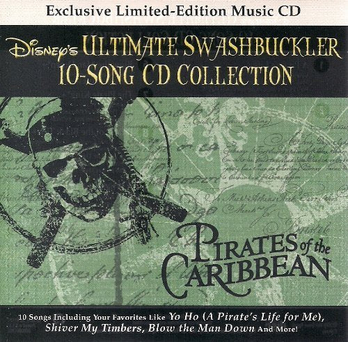 Pirates of the Caribbean - Disney's Ultimate Swashbuckler 10 Song CD Collection - 7709