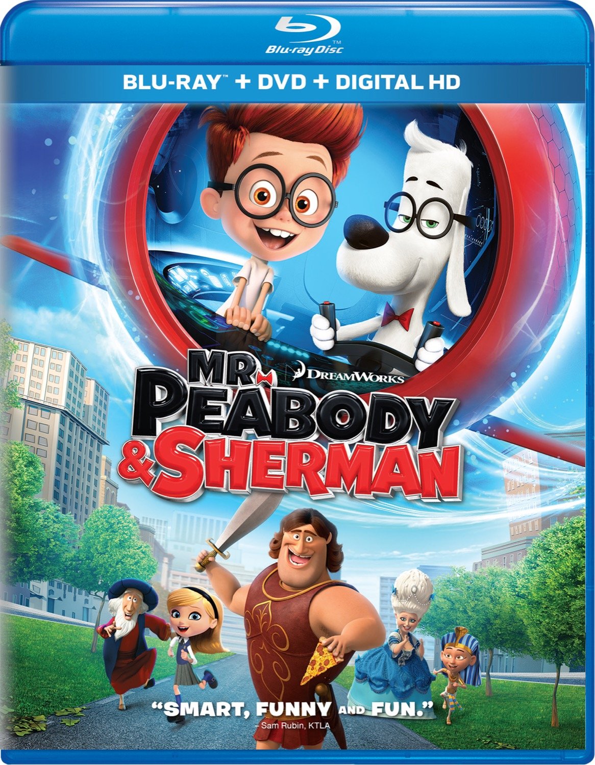 Mr. Peabody & Sherman [Blu-ray] - 6884