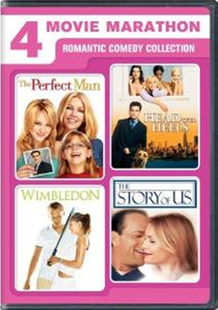 4 Movie Marathon: Romantic Comedy Collection (The Perfect Man / Head Over Heels / Wimbledon / The Story of Us) - 4782