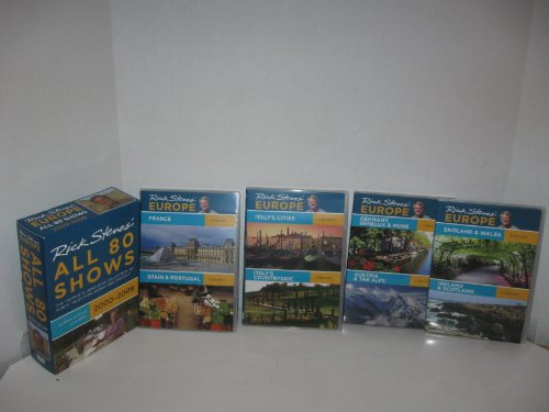 Rick Steves' Europe All 80 Shows DVD Boxed Set 2000-2009 - 6005
