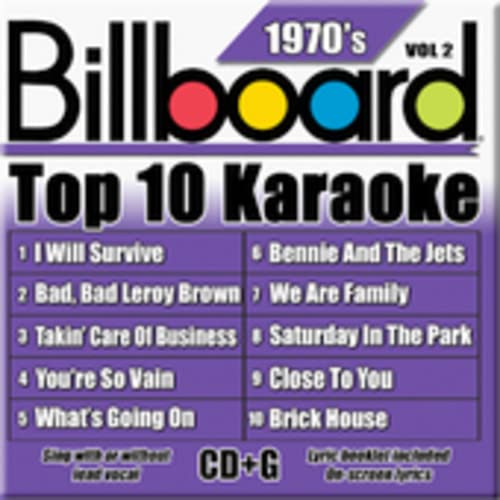 Billboard Top 10 Karaoke, Vol. 2: 1970'S - 1076