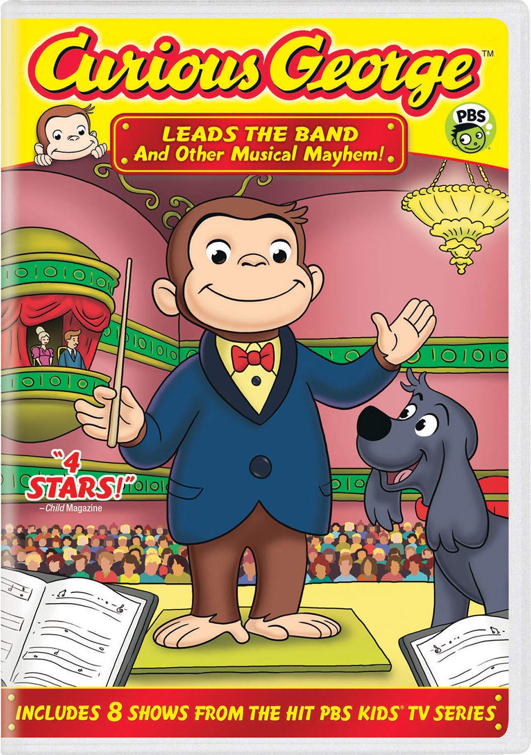 Curious George: Leads the Band and Other Musical Mayhem! [DVD] - 6048