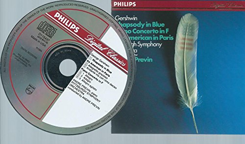 Gershwin: Rhapsody in Blue; Piano Concerto in F; An American in Paris - 8405