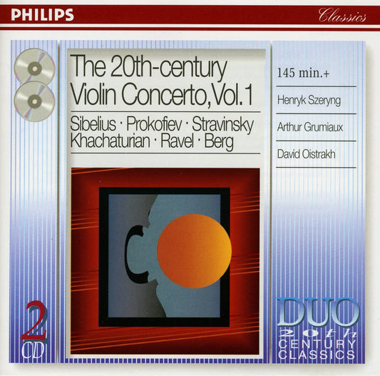 20th Century Violin Concerto V.1 - 6052