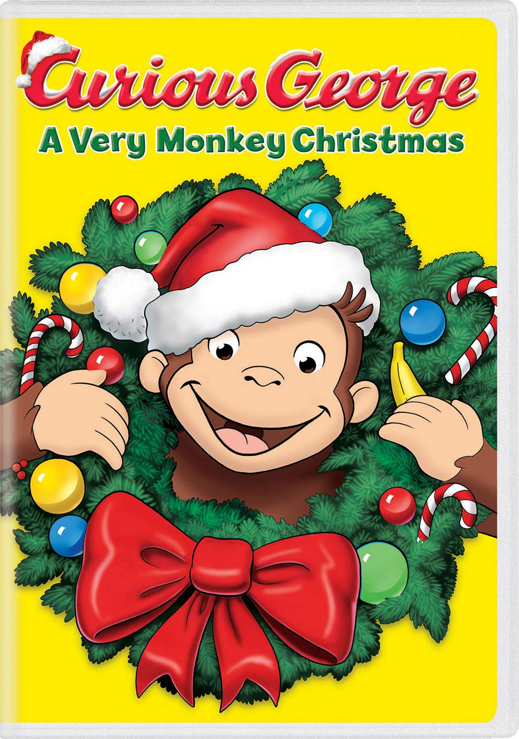Curious George: A Very Monkey Christmas [DVD] - 2348