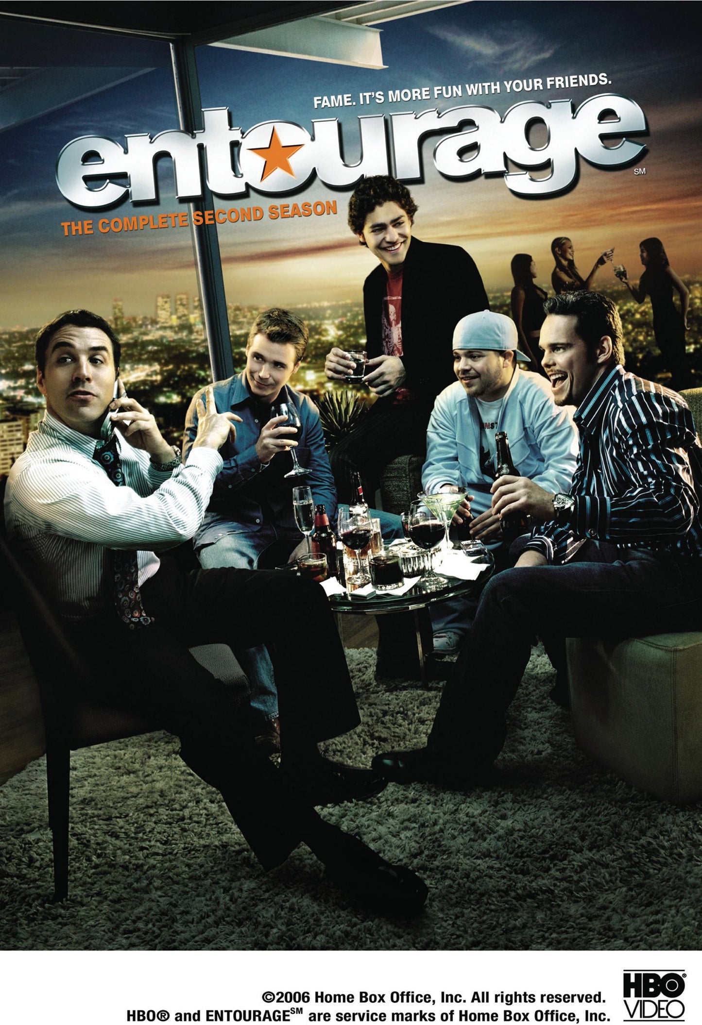 Entourage: The Complete Second Season (DVD-3 Discs) - 3349